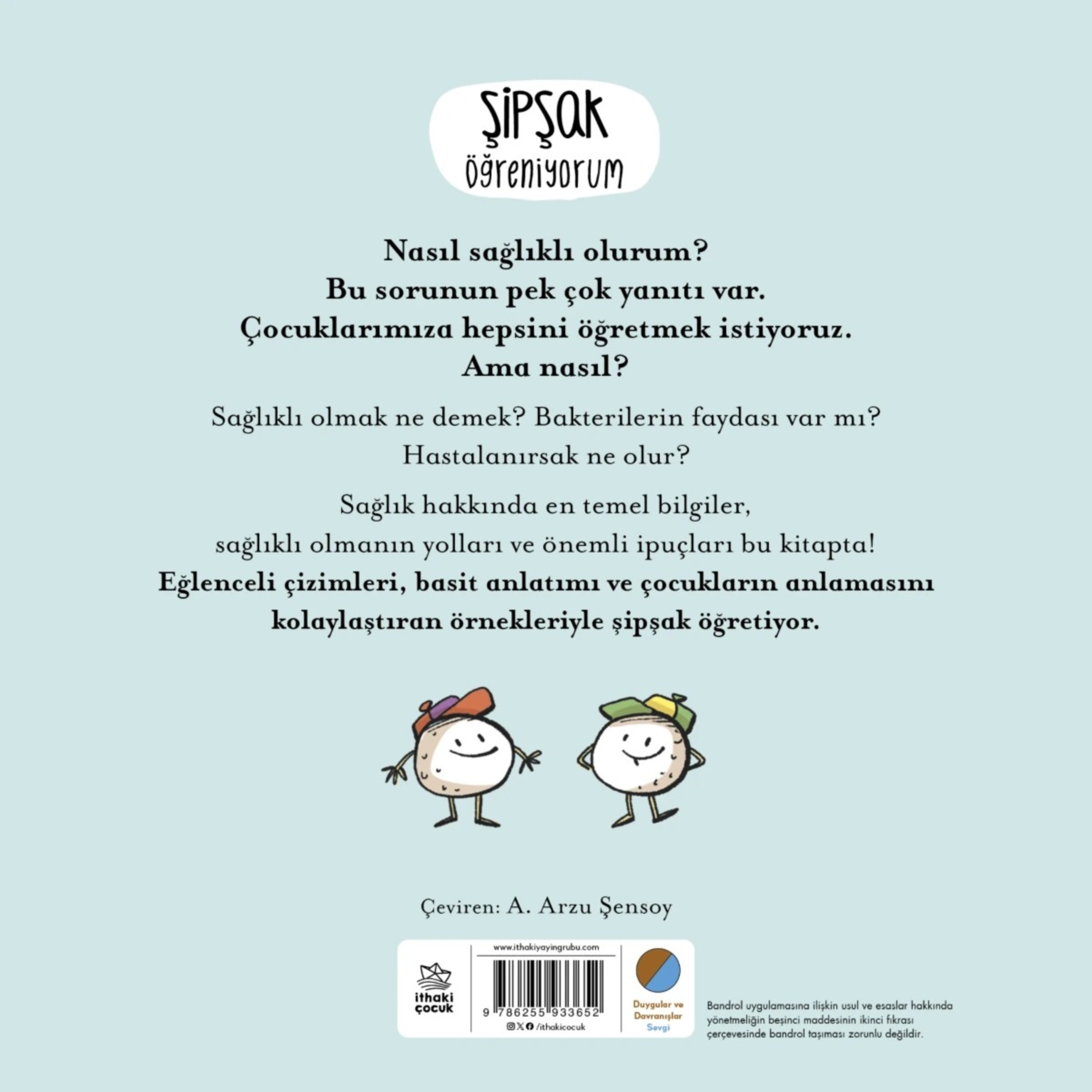 Resim Şipşak Öğreniyorum-Nasıl Sağlıklı Olurum?