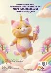 Resim Cutıcorn - Puffy Parlak Çıkartmalı Boyama Kitabı