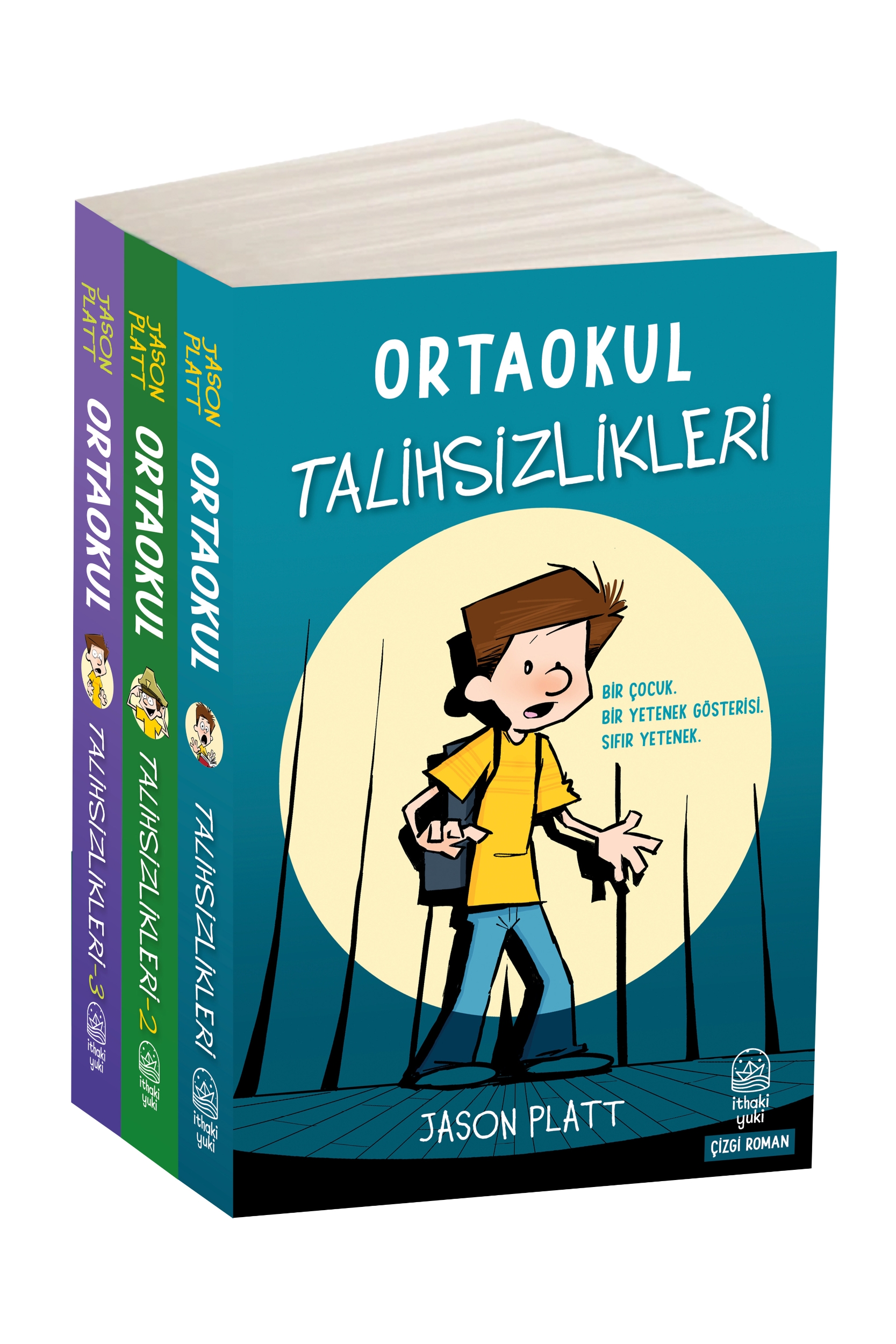 Resim Ortaokul Talihsizlikleri 3 Kitap Takım