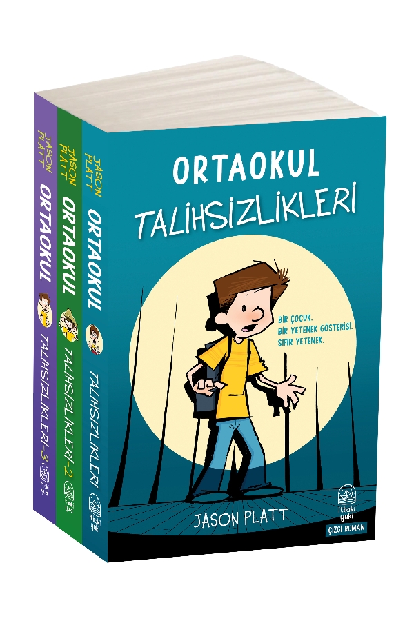 Resim Ortaokul Talihsizlikleri 3 Kitap Takım