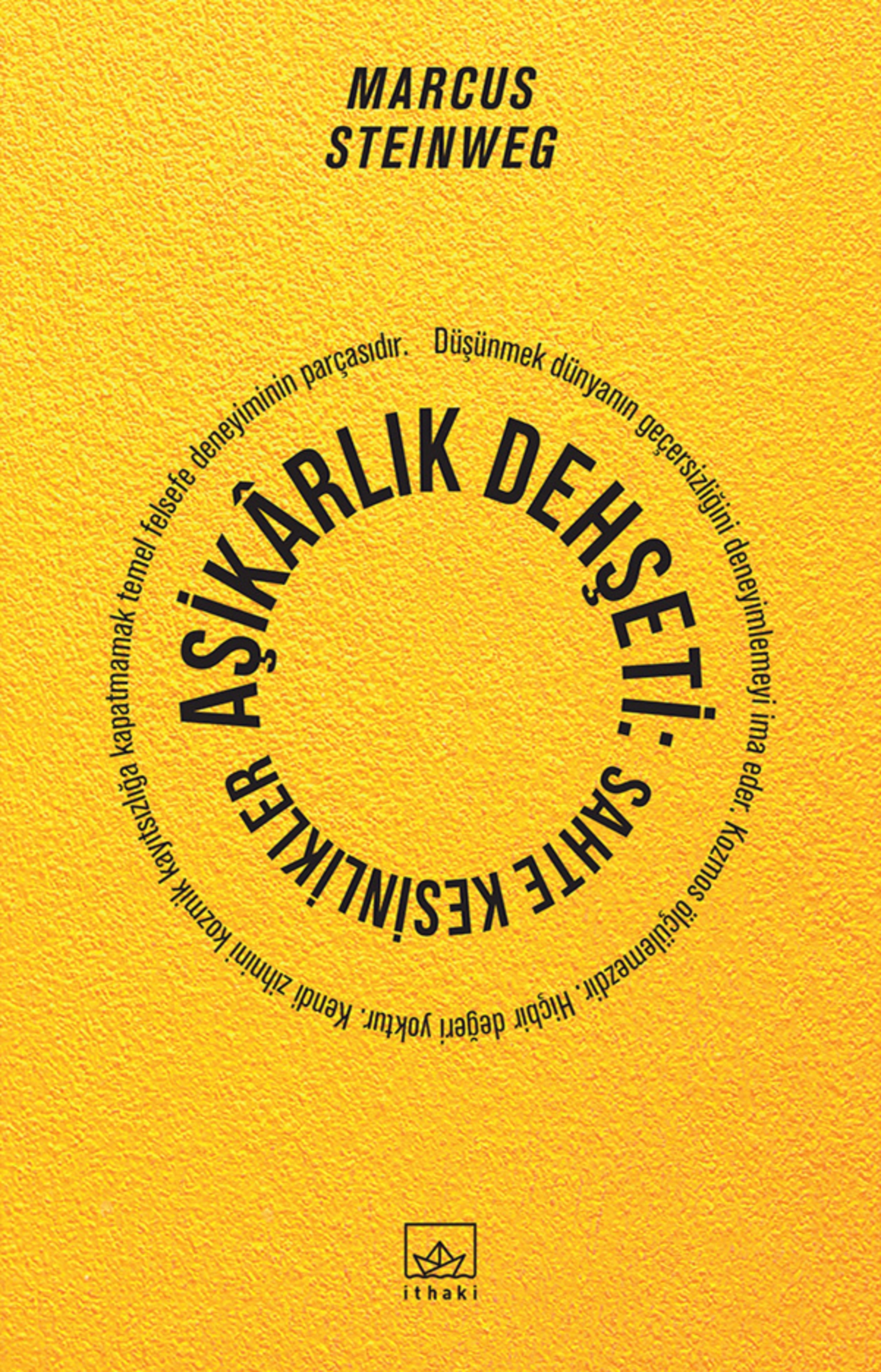 Resim Aşikârlık Dehşeti:Sahte Kesinlikler