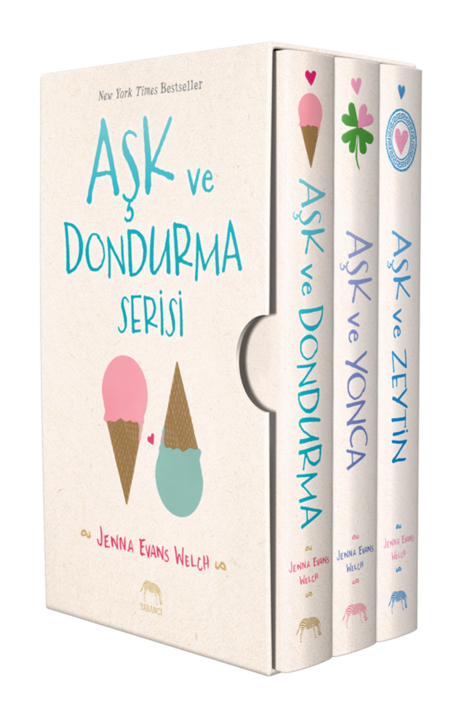 Resim Aşk Ve Dondurma Serisi Kutulu Set