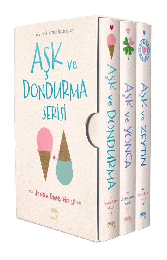 Resim Aşk Ve Dondurma Serisi Kutulu Set