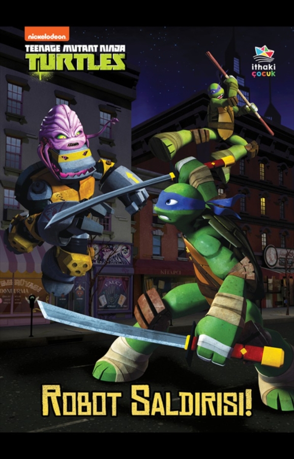 Resim Robot Saldırısı - Genç Mutant Ninja Kaplumbağalar