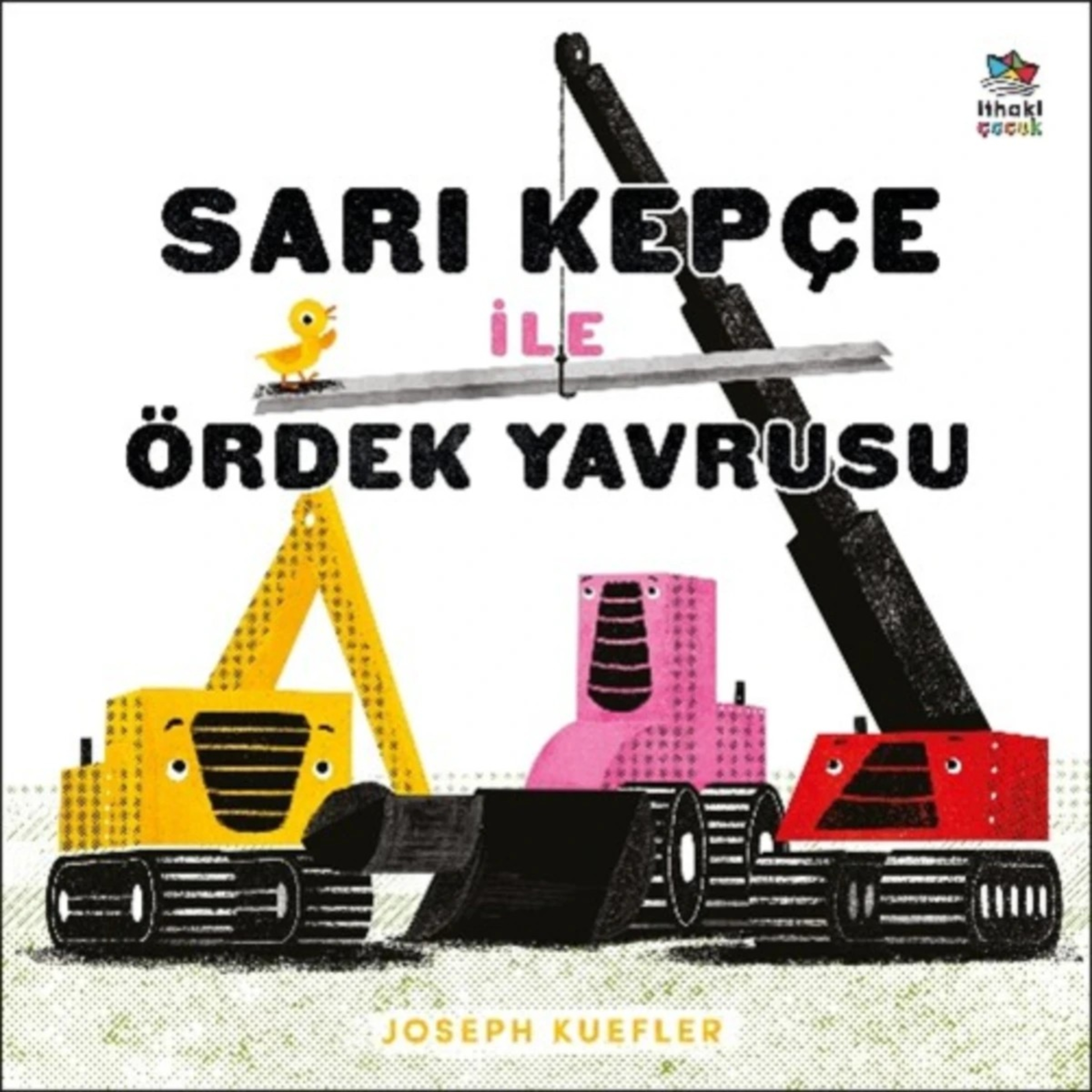 Resim Sarı Kepçe İle Ördek Yavrusu
