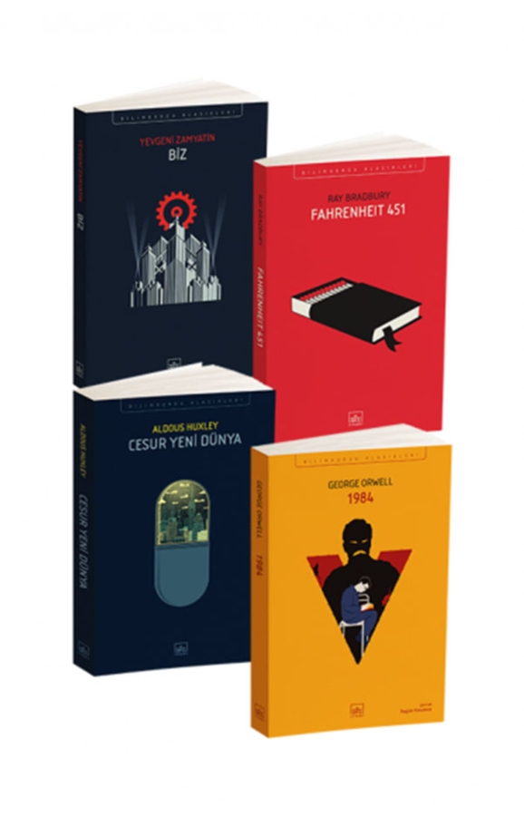 Resim Kara Dörtleme Set