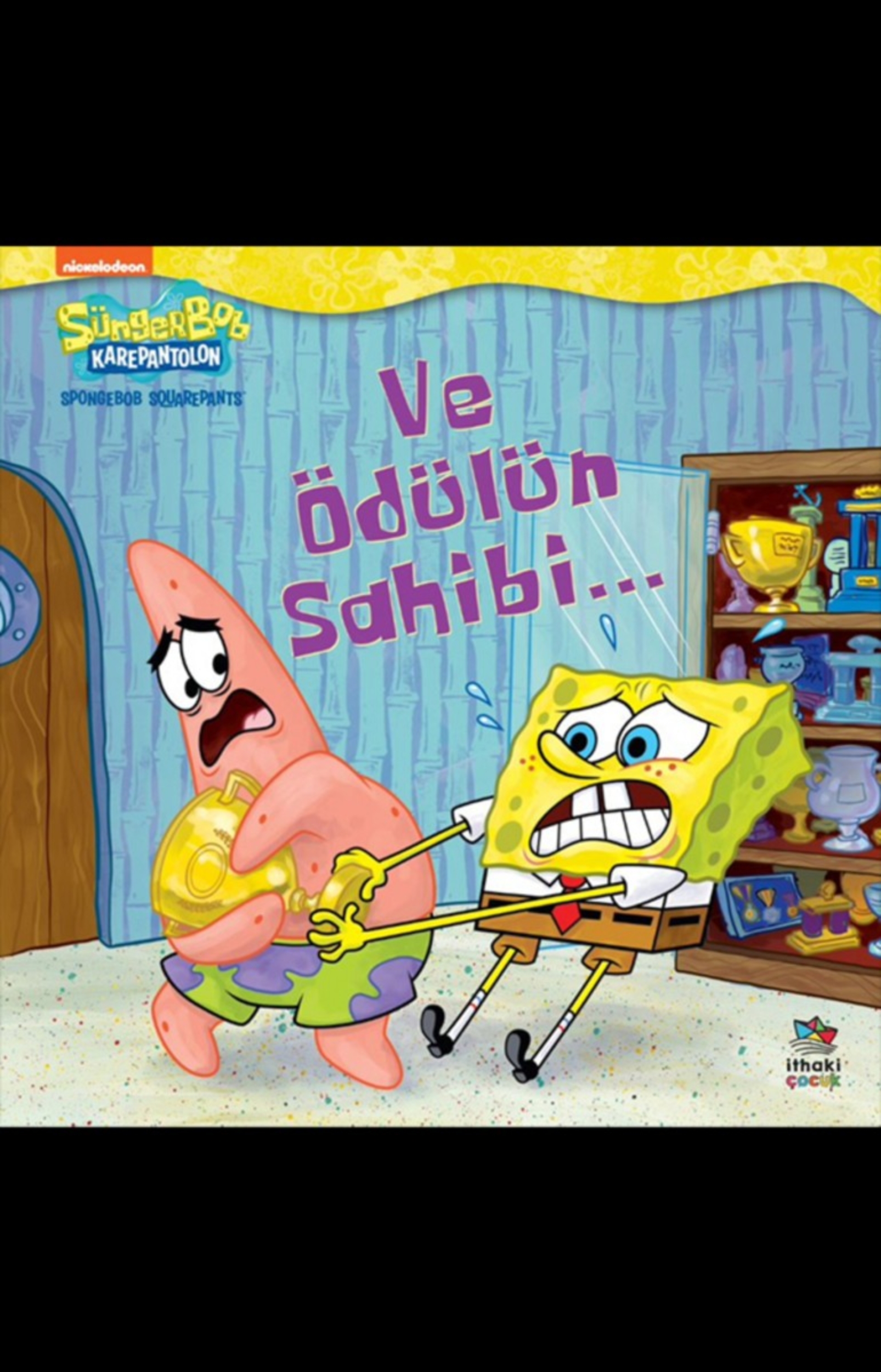 Resim Süngerbob Kare Pantolon Ve Ödülü Sahibi