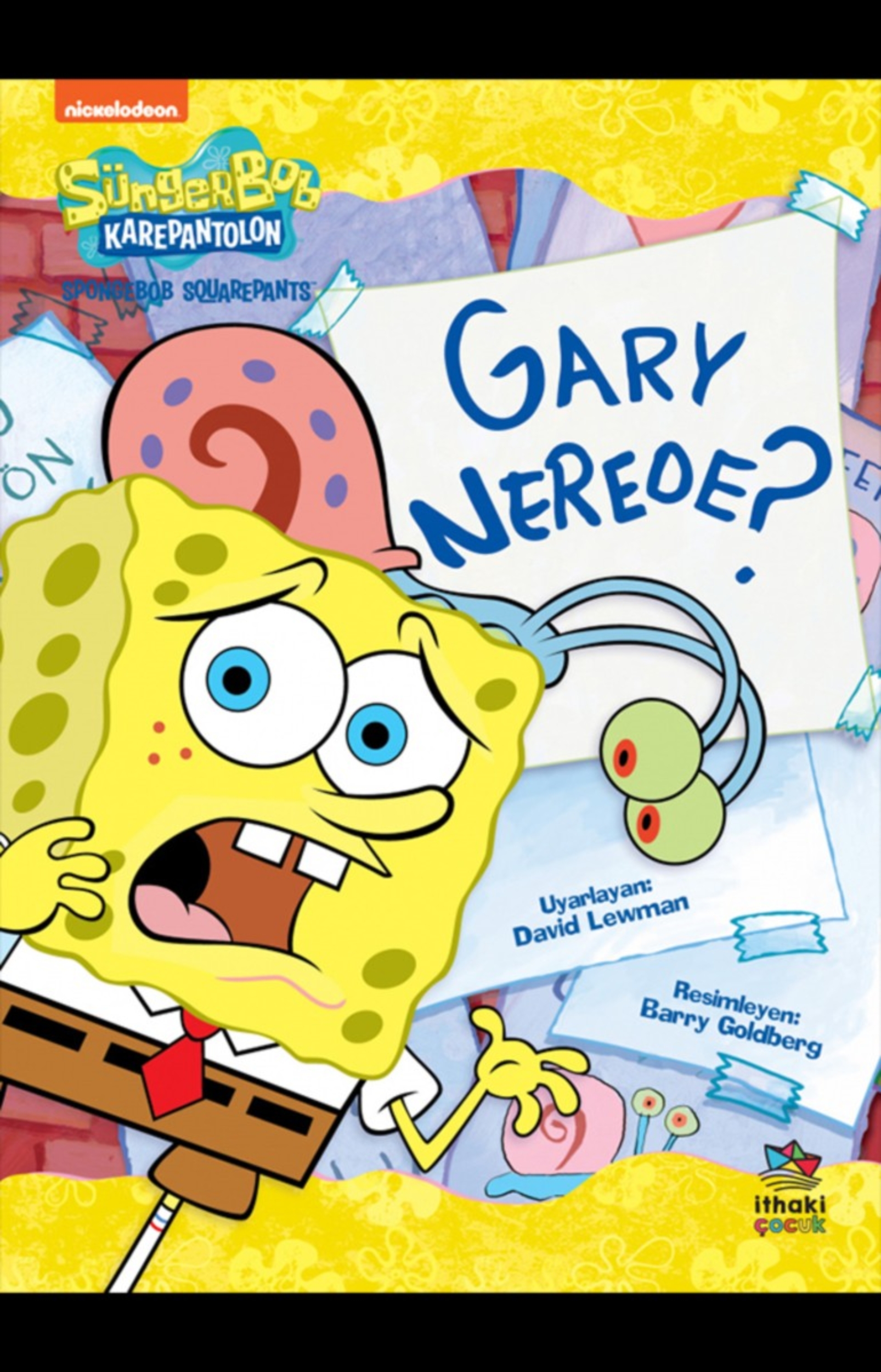 Resim Süngerbob Karepantolon Gary Nerede?