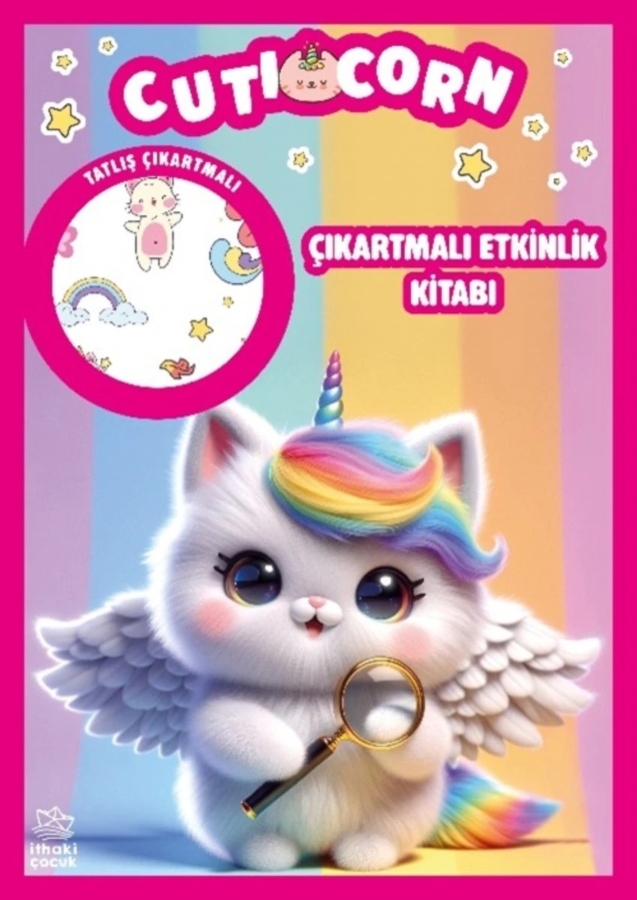 Resim Cuticorn Çıkartmalı Boyama Kitabı