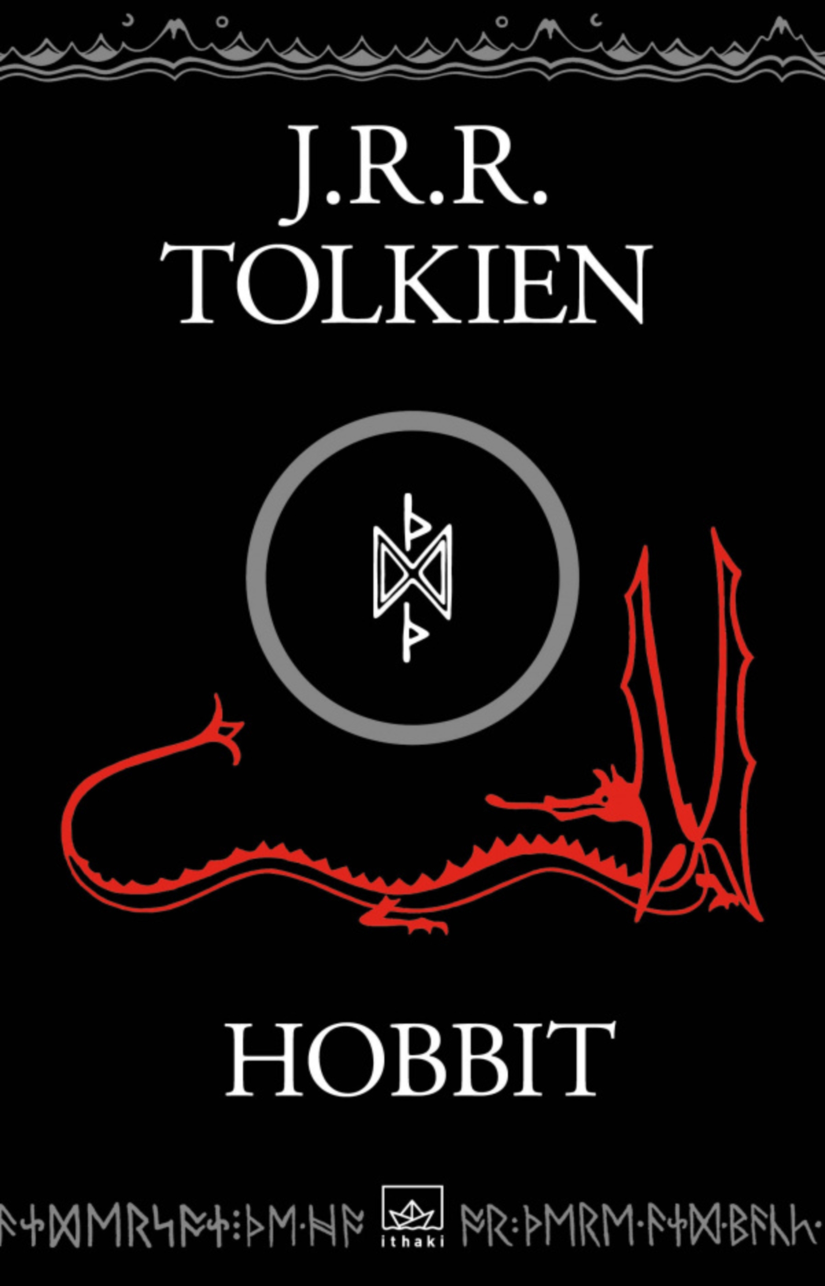 Resim Hobbit (Resimsiz Siyah Kapak).