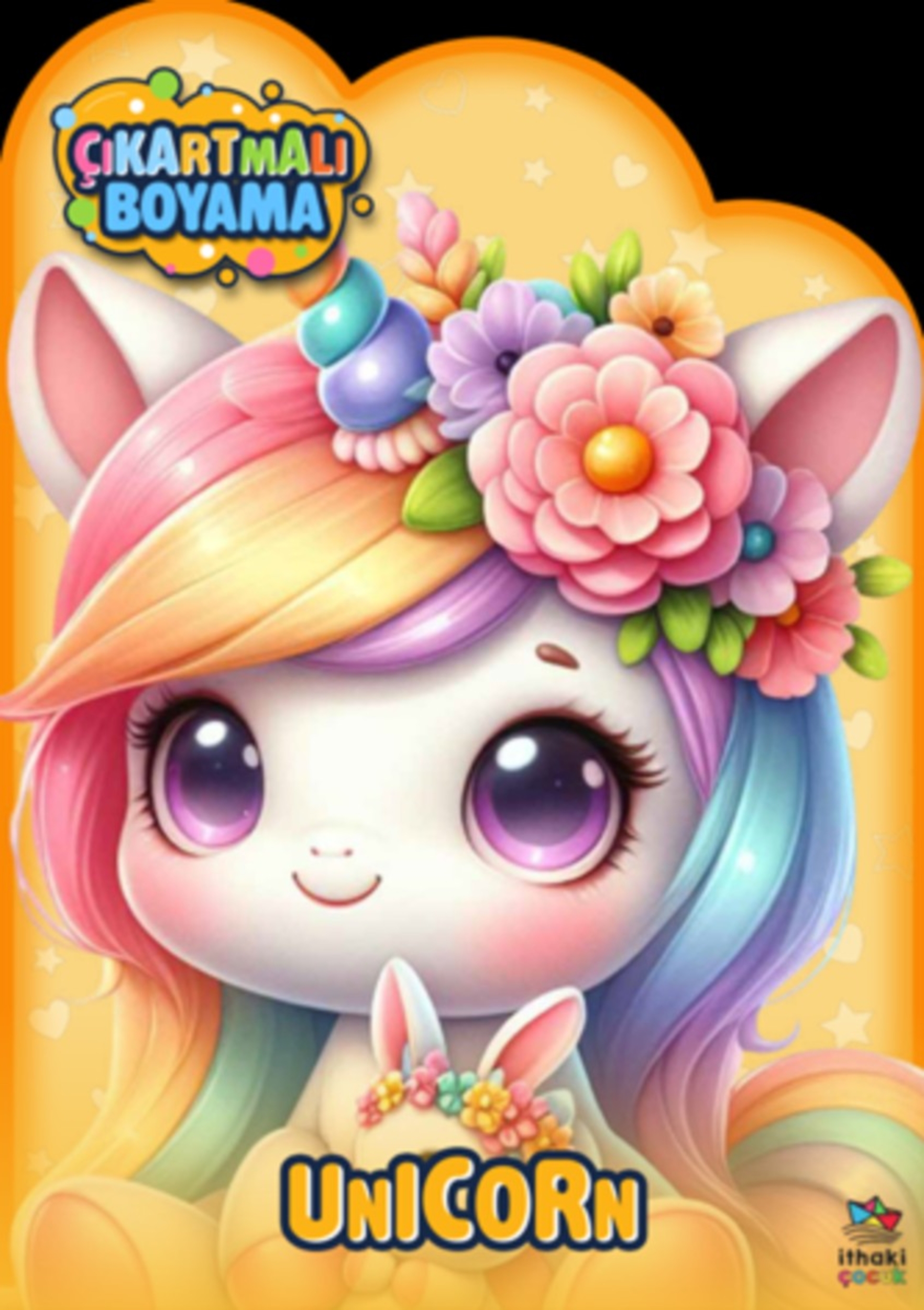 Resim Unicorn Zamanı - Çıkartmalı Boyama Kitabı