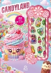 Resim Candyland - Puffy Parlak Çıkartmalı Boyama Kitabı