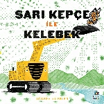 Resim Sarı Kepçe İle Kelebek
