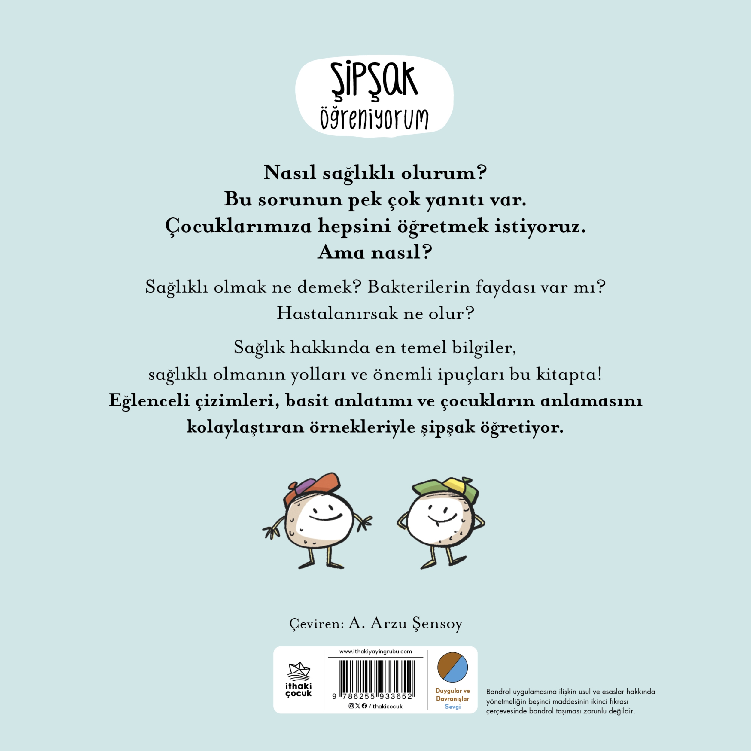 Resim Şipşak Öğreniyorum-Nasıl Sağlıklı Olurum?