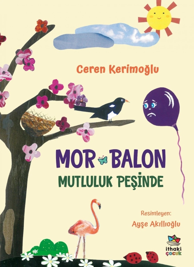 Resim Mor Balon Mutluluk Peşinde