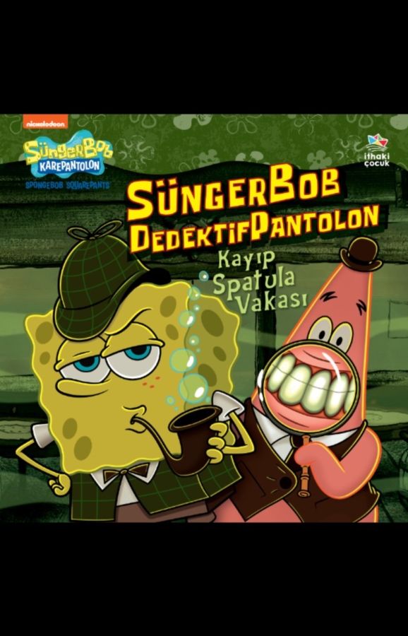 Resim Sünger Bob Dedektif Pantolon Kayıp Spatula Vakası