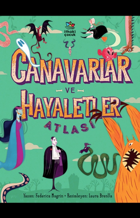 Resim Canavarlar Ve Hayaletler Atlası ( Ciltli )