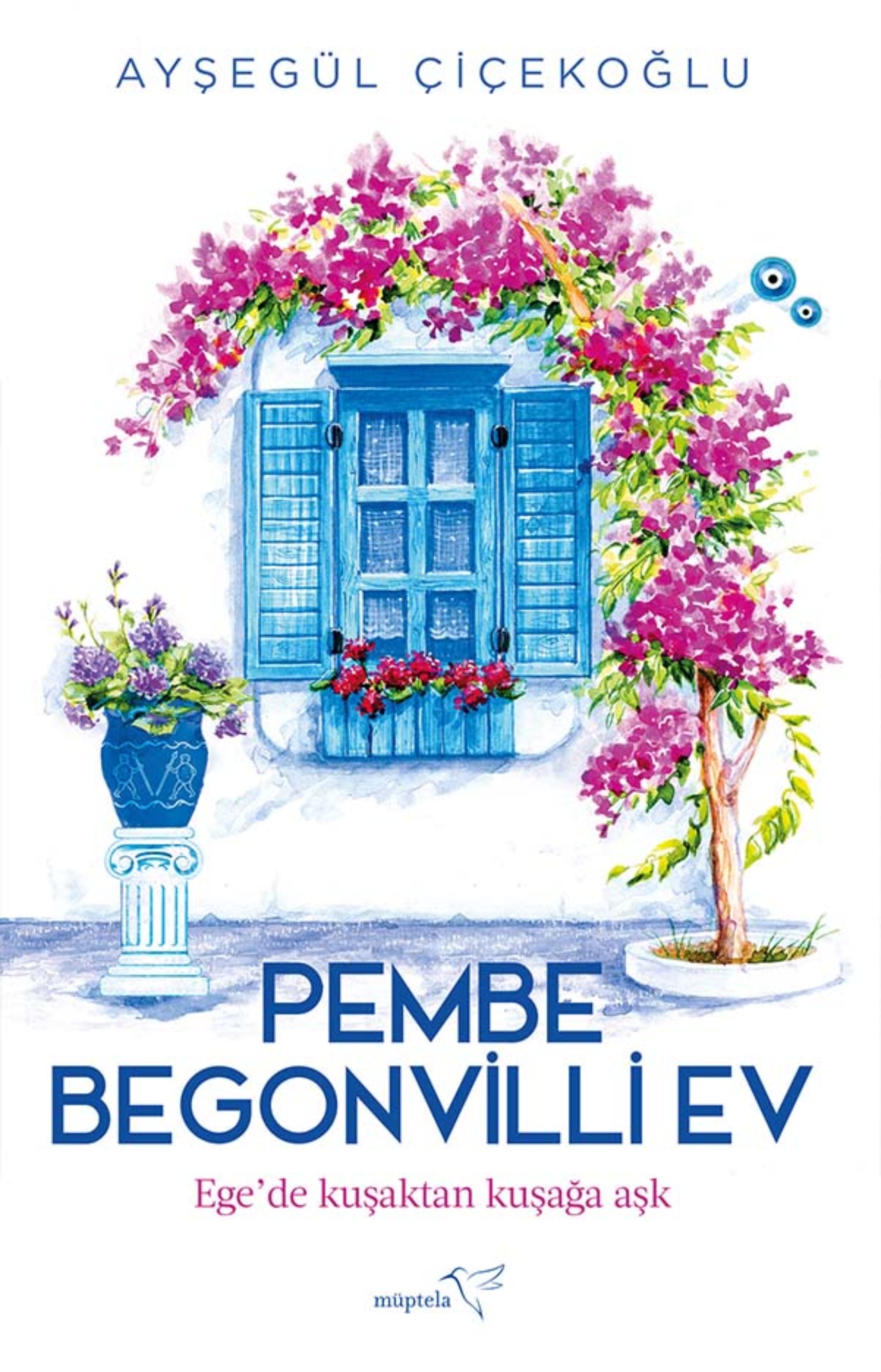Resim Pembe Begonvilli Ev