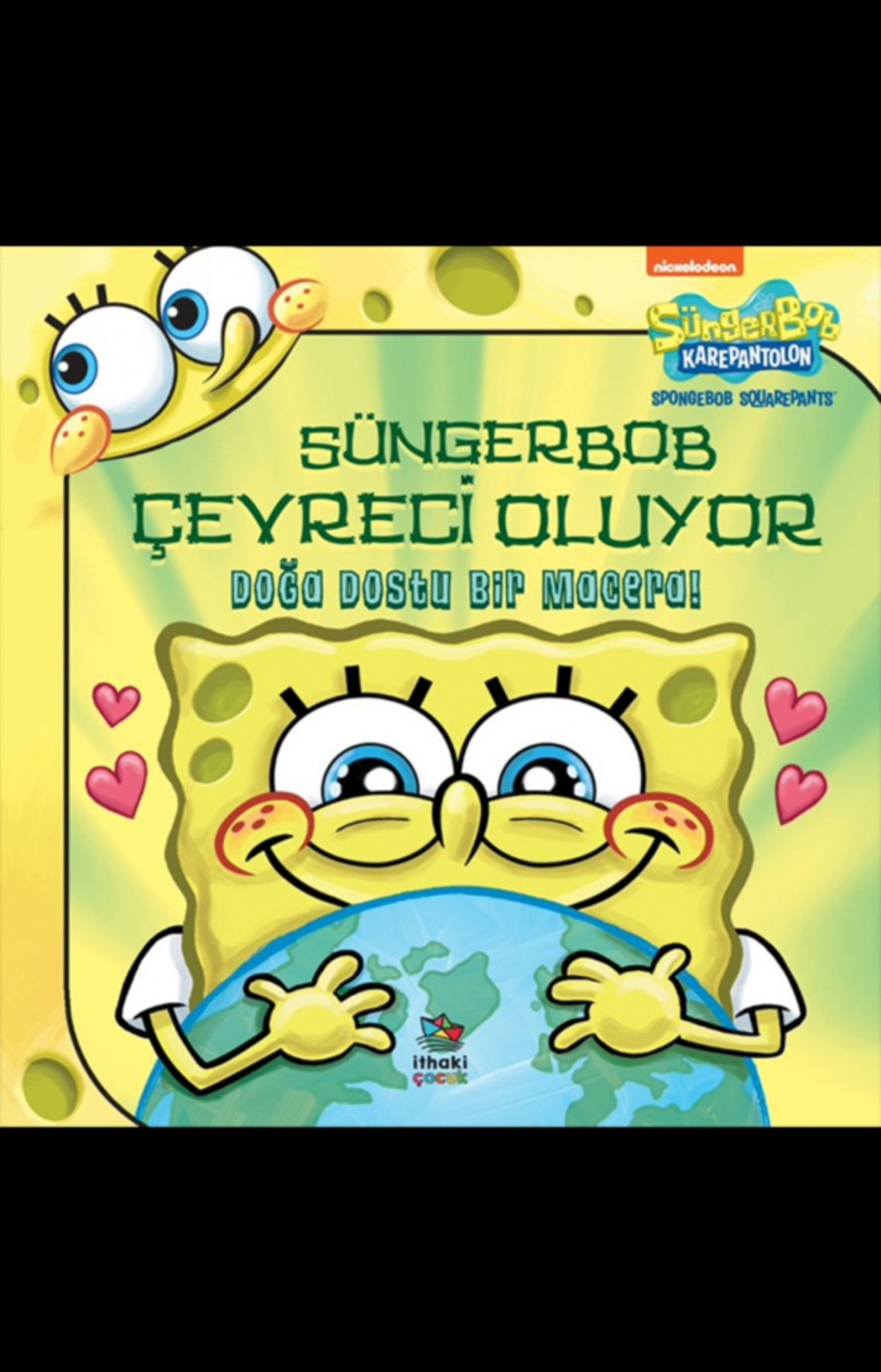 Resim Süngerbob Kare Pantolon Çevreci Oluyor