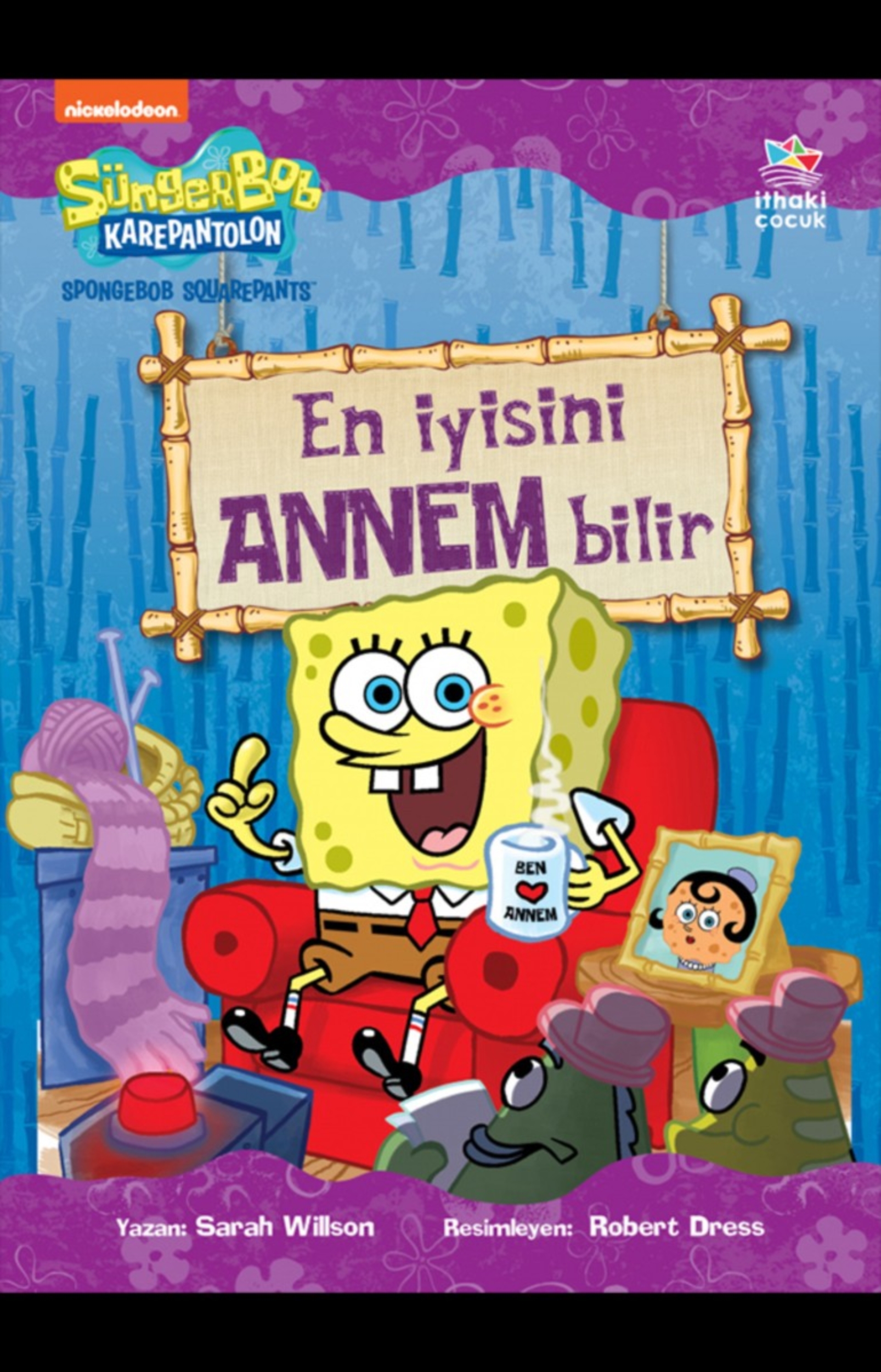 Resim Süngerbob Karepantolon En İyisini Annem Bilir