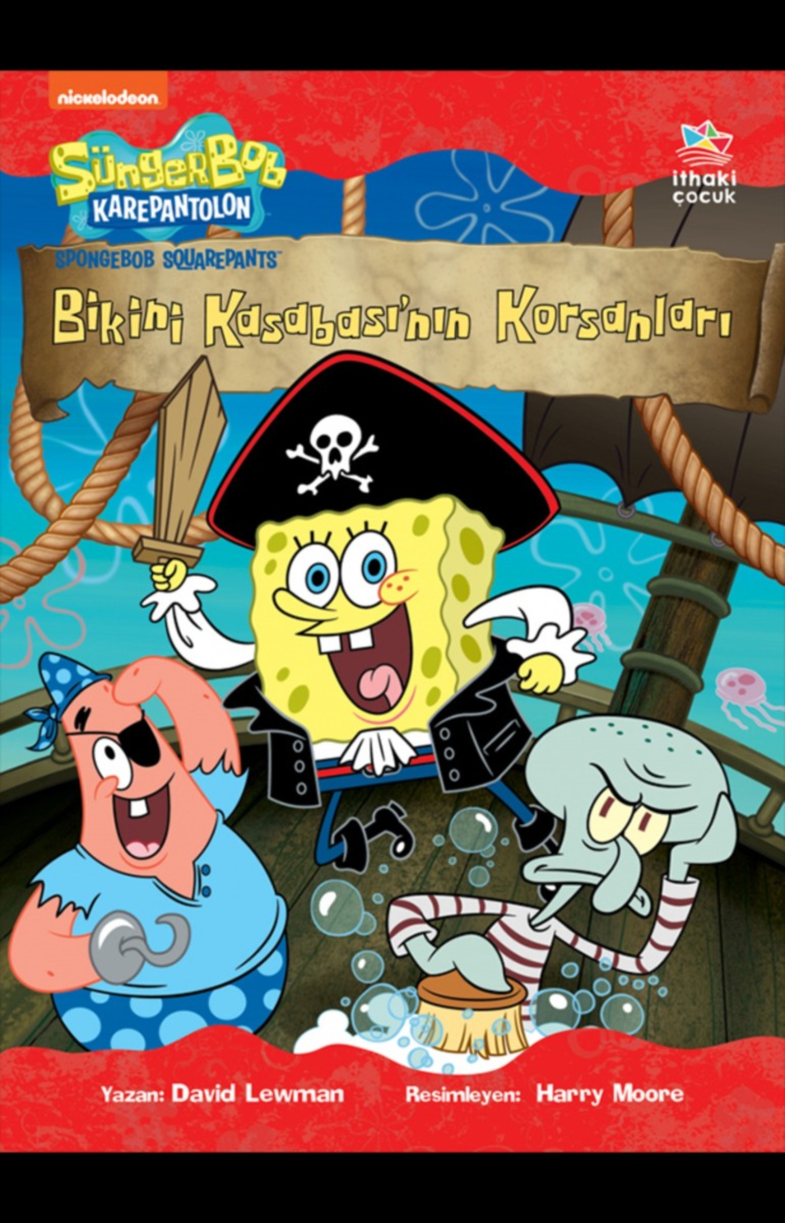 Resim Sünger Bob Kare Pantolon Bikini Kasabası'nın Korsanları